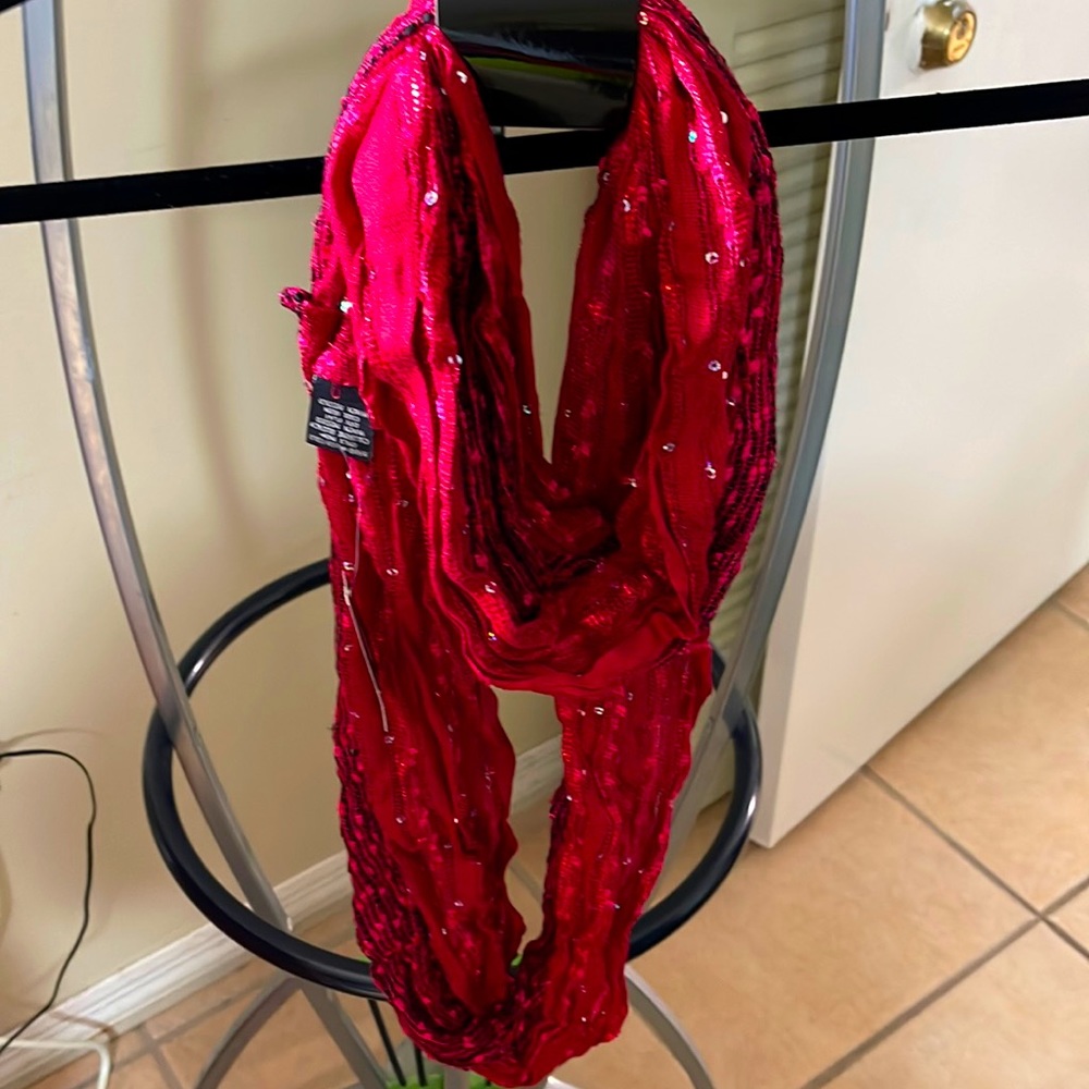 Woman scarfed